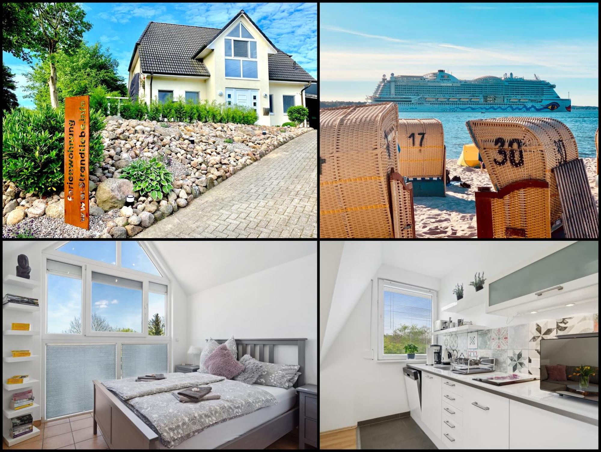 Ferienwohnung Strandliebe Lutterbek Exterior foto